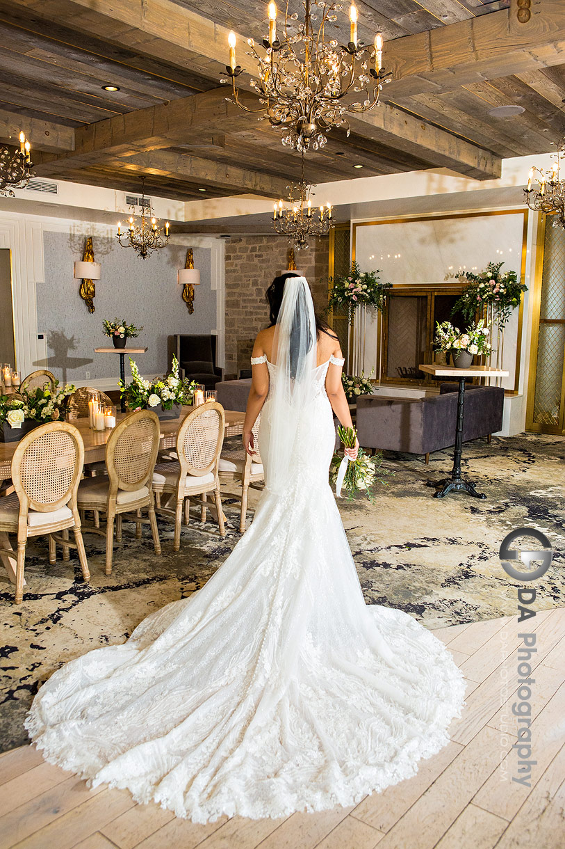 Wedding Dress at Elora Mill