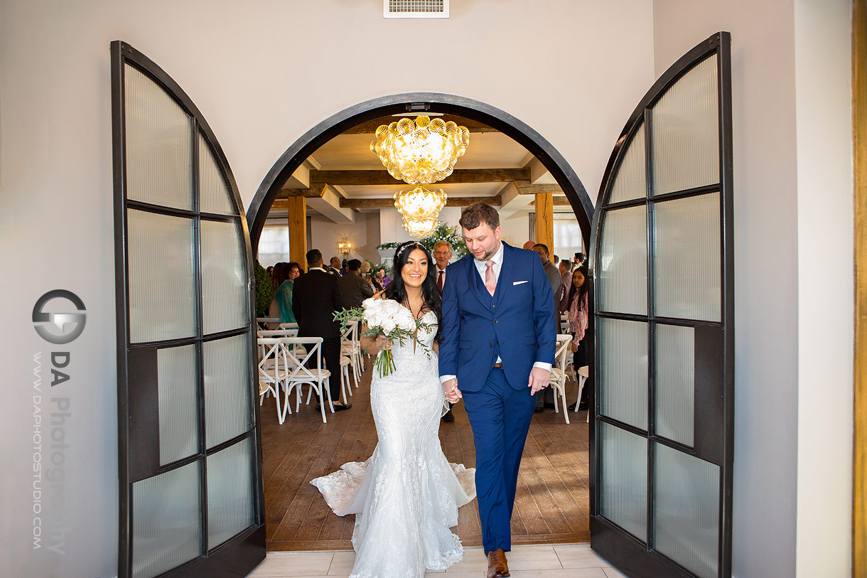 Winter Wedding at Elora Mill