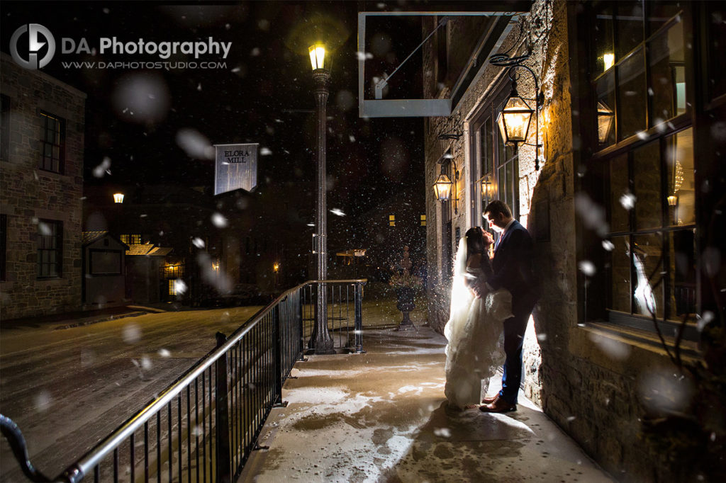 Elora Mill Winter Wedding