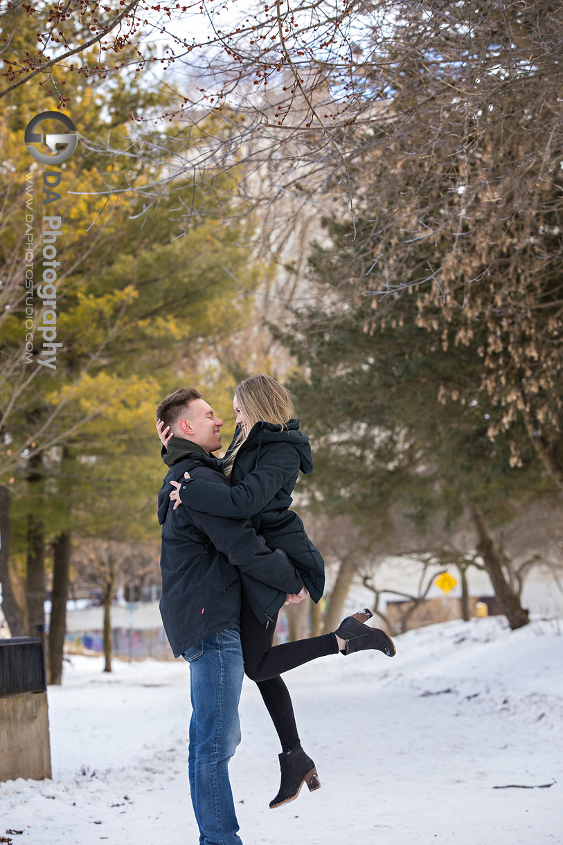 Best Winter Engagement Photos in Guelph