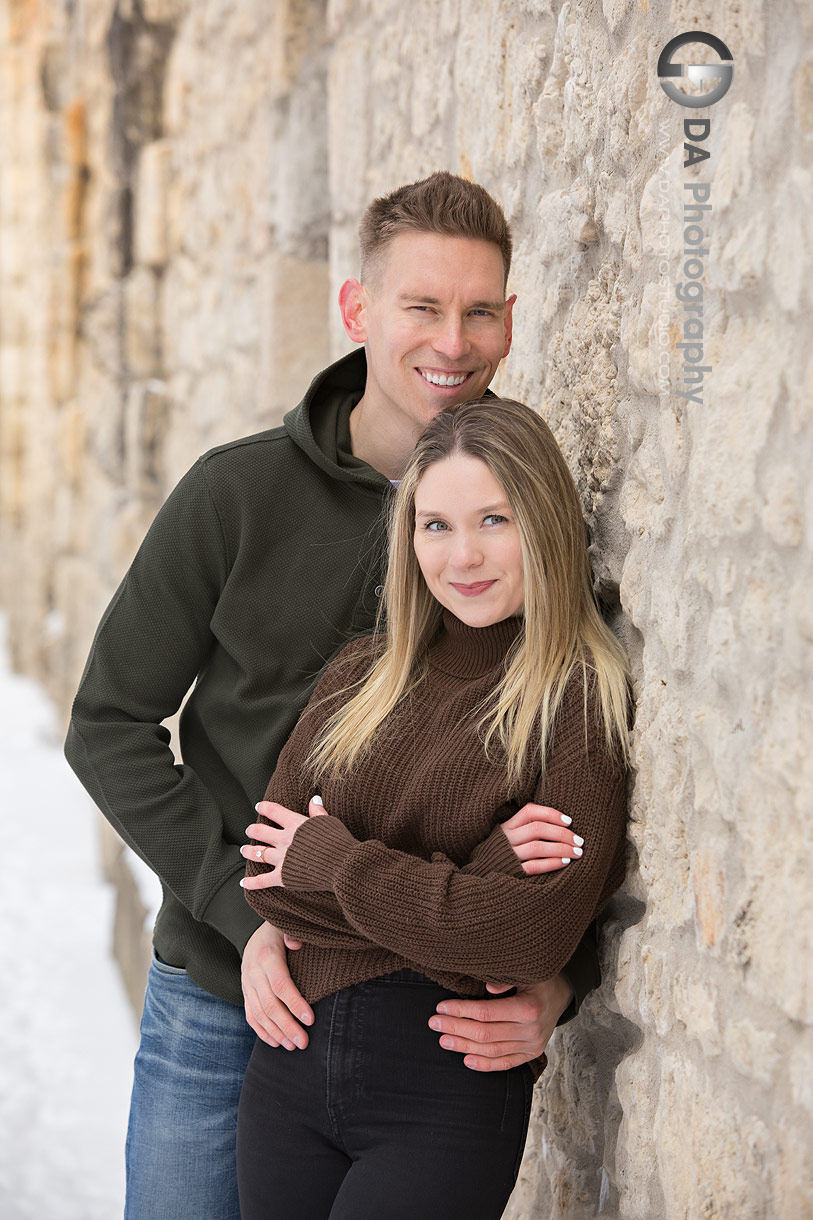 Engagement Photos at Goldie Mill Ruins