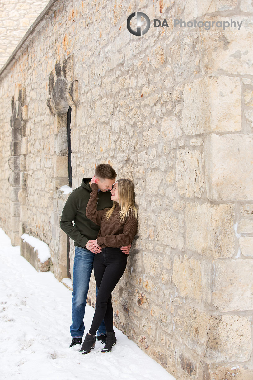 Engagement Photo at Goldie Mill Ruins