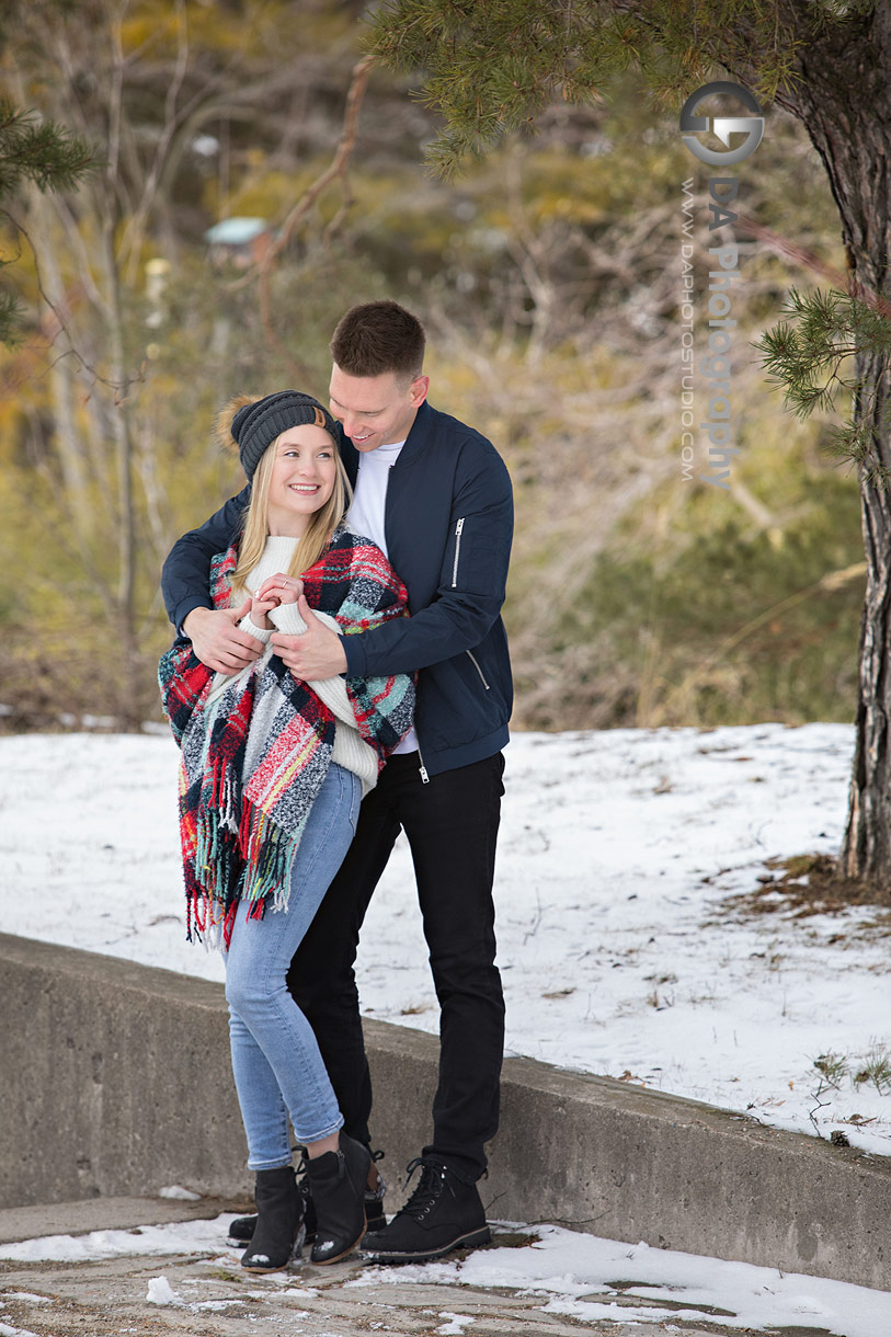 Guelph Winter Engagement at The University of Guelph Arboretum