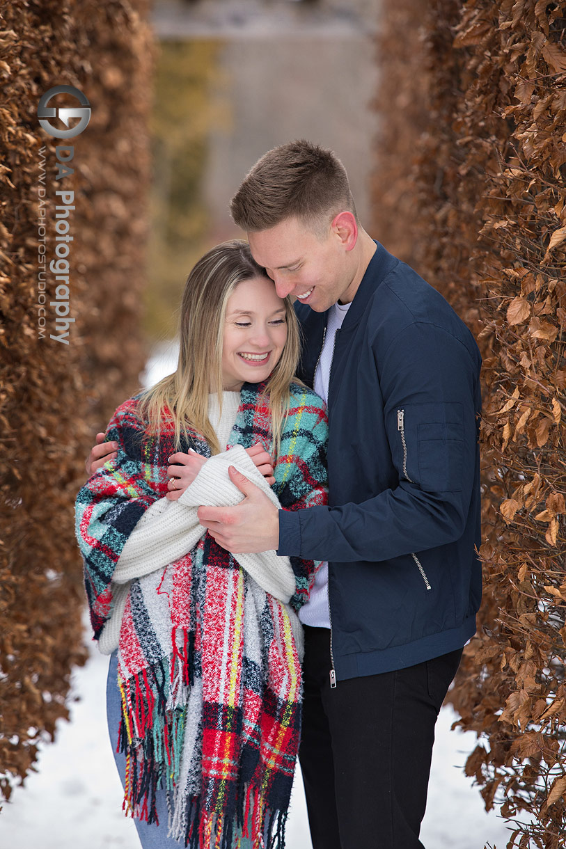 Garden Engagements at The University of Guelph Arboretum in Winter