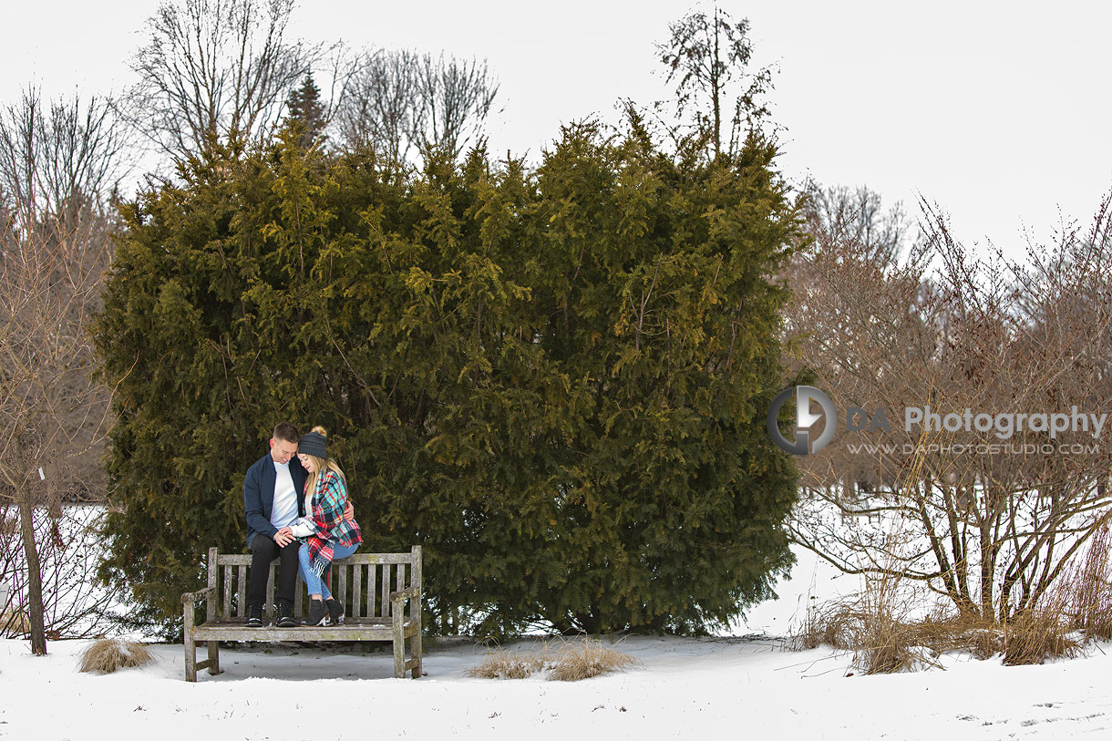 Garden Engagement at The University of Guelph Arboretum in Winter