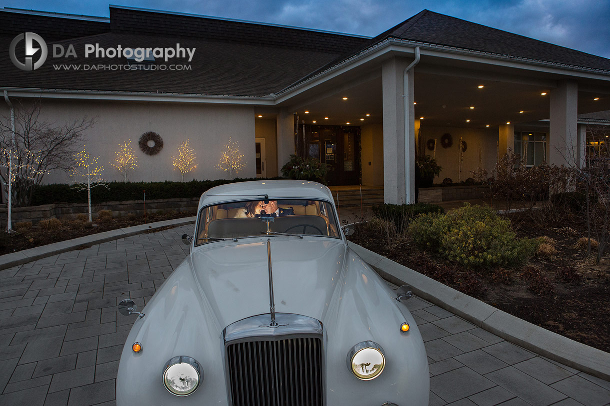 Islington Golf Club Wedding in Winter