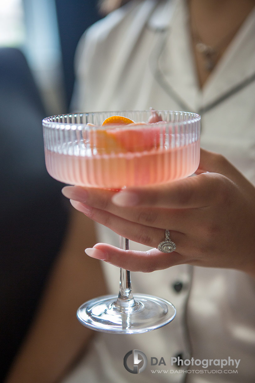 Cocktail drink for a bride