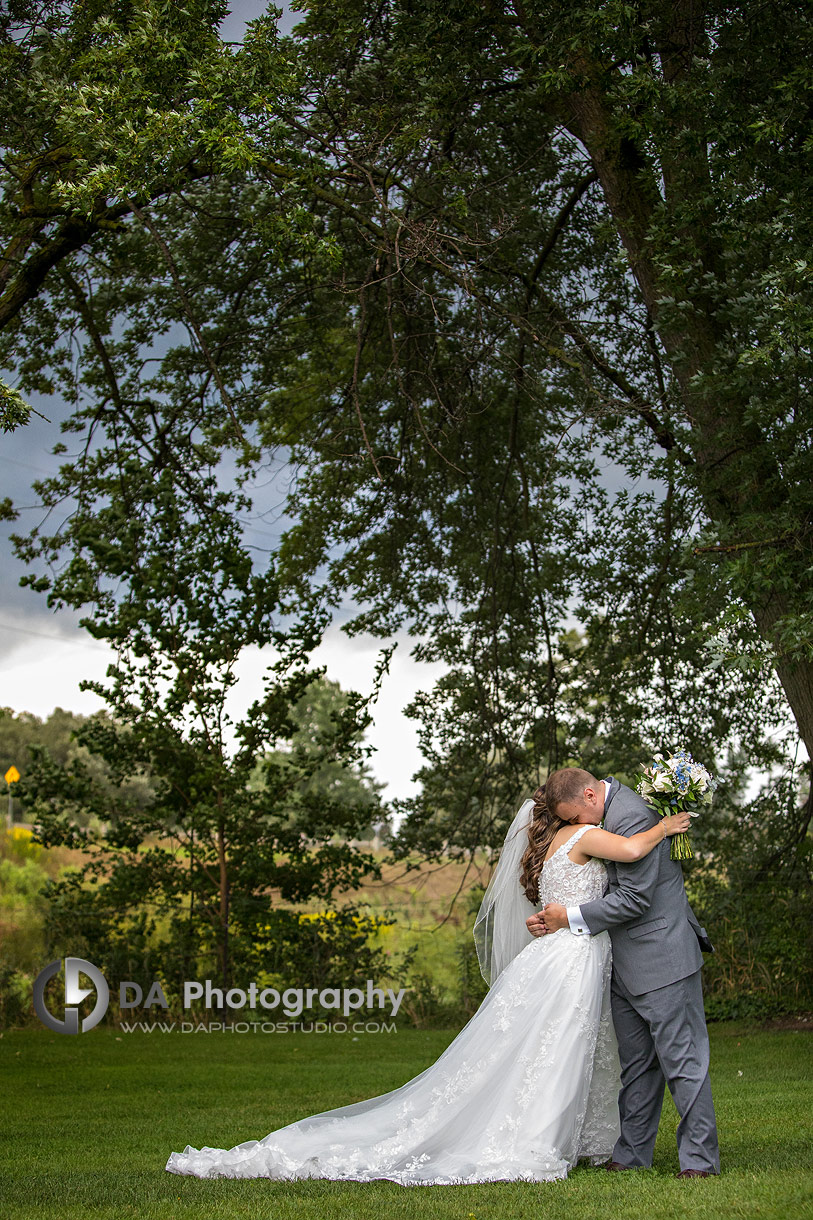 Bride and Groom at Elle by Stella