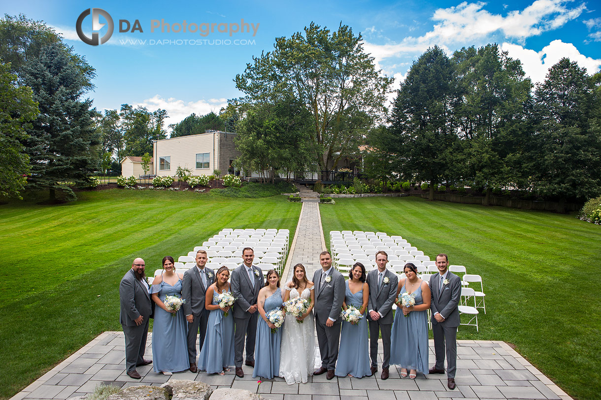 Bridal party at Elle by Stella in St. Jacobs