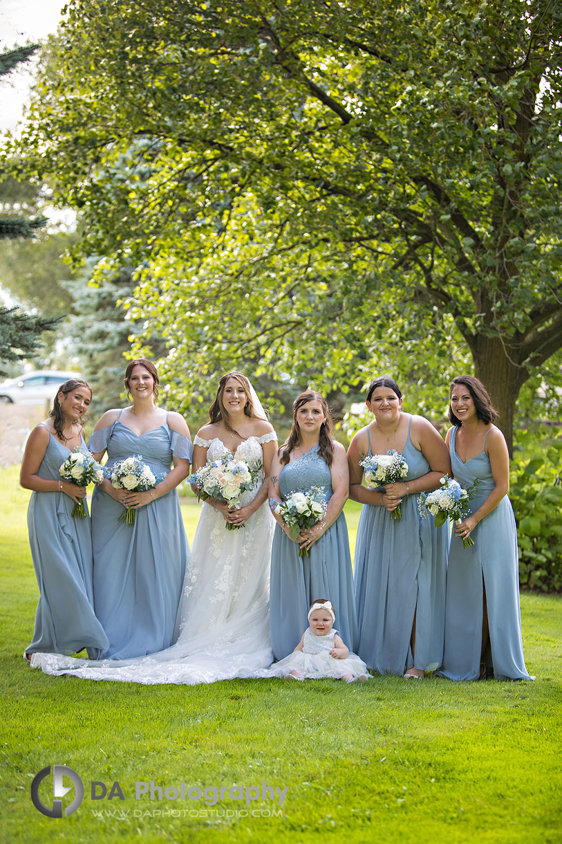 Bridesmaids in St. Jacobs