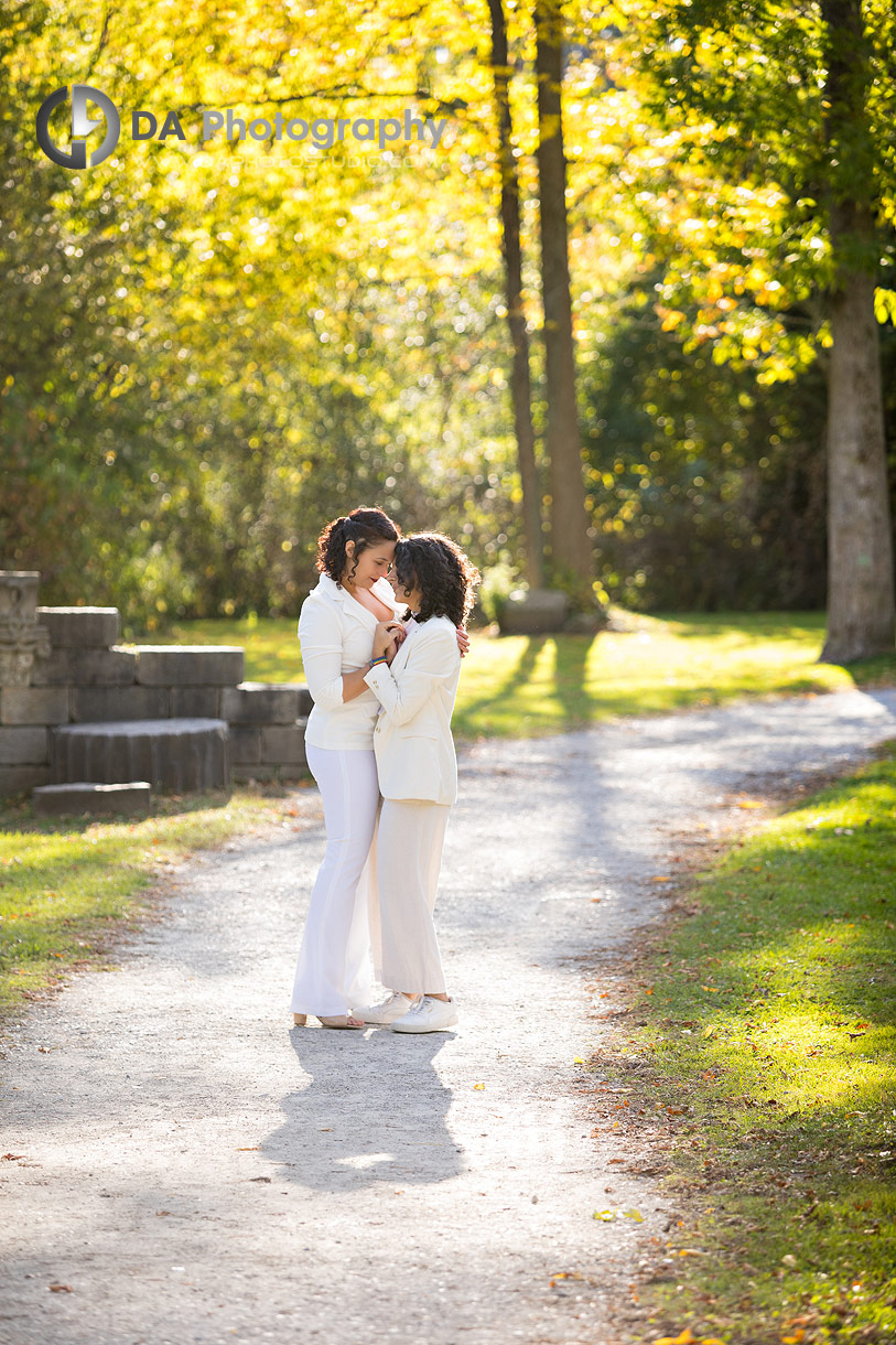 Engagement at Guild Inn Park and gardens