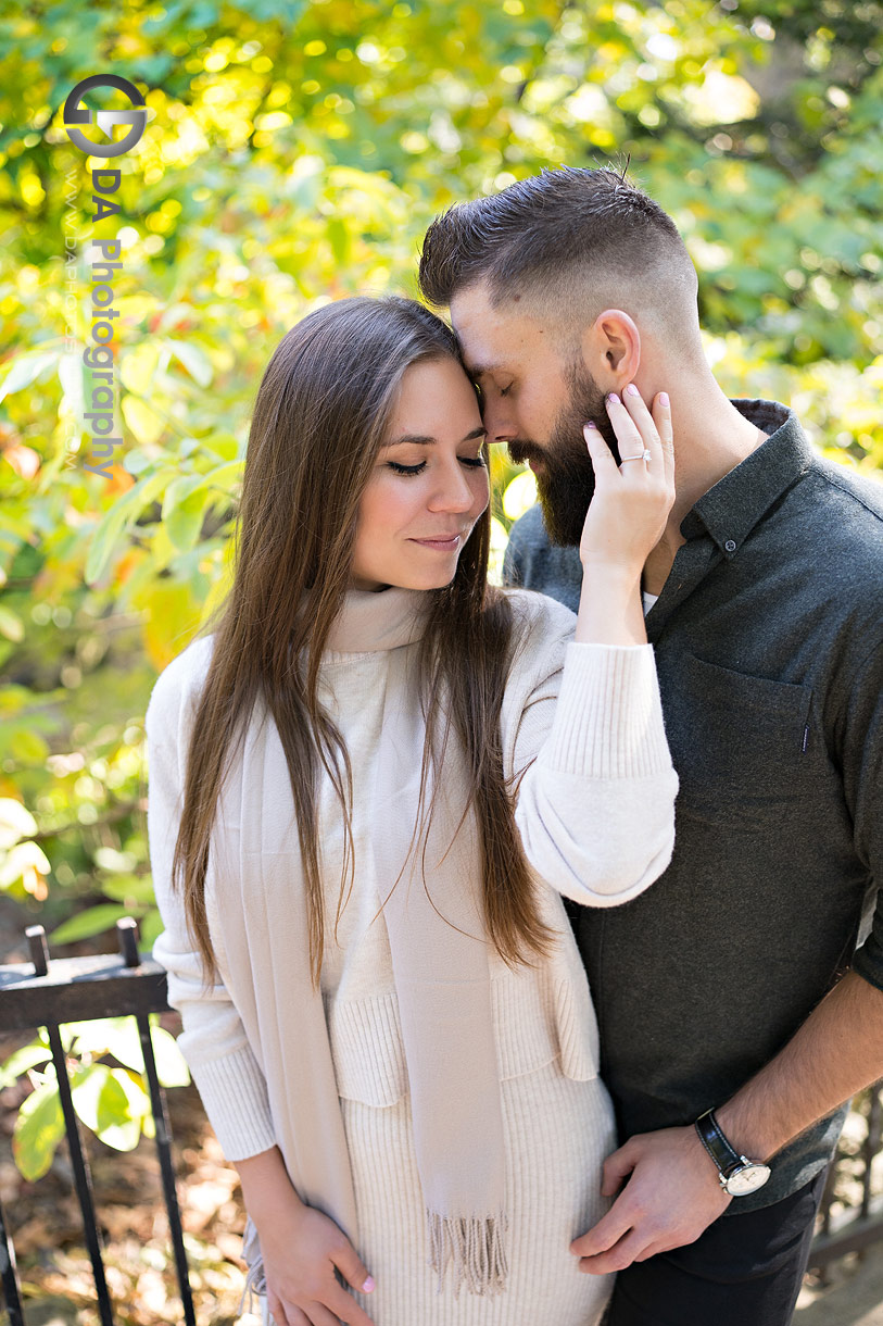 Intimate engagement photos at High Park