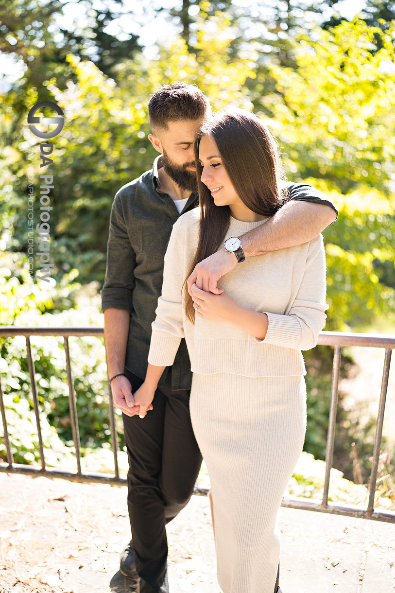 Intimate engagement photography in Toronto