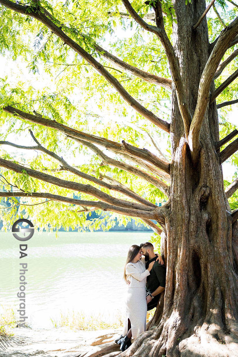 Toronto engagement photo at High Park