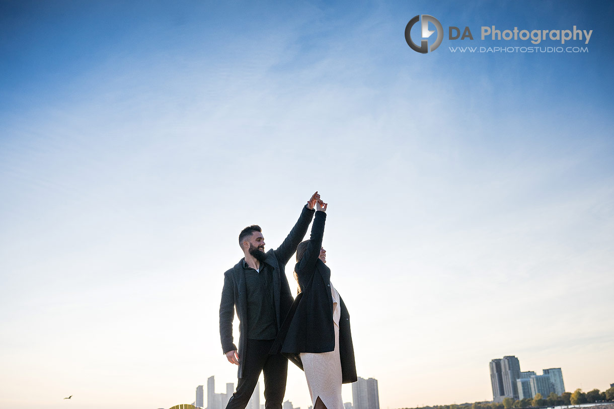 Toronto Engagement Photography at the beach