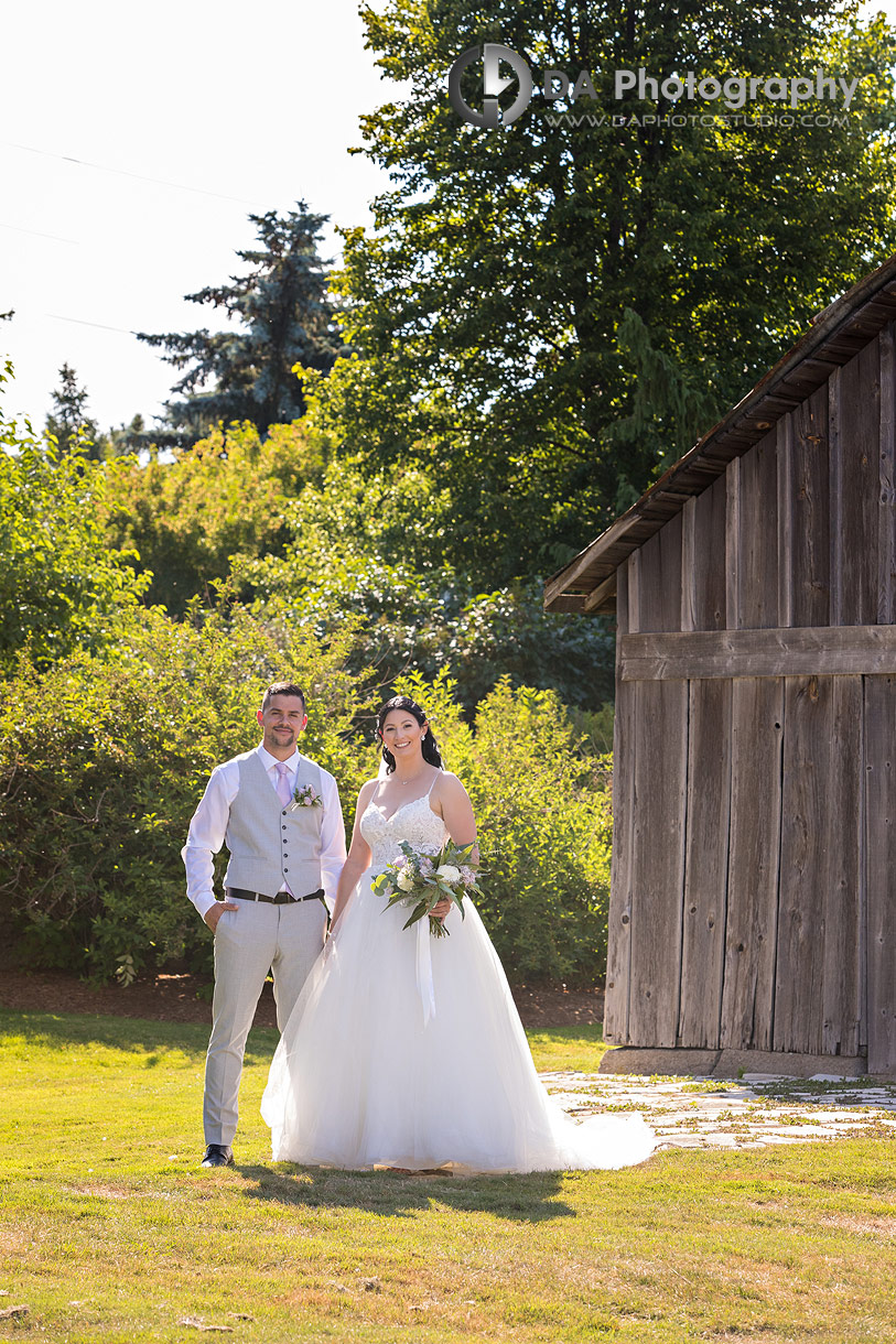 Bride and Groom in Milton