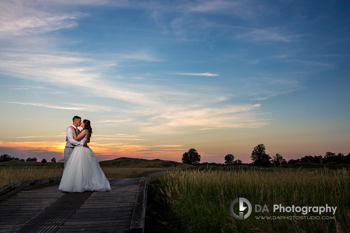 Bride and Groom at Pipers Heath