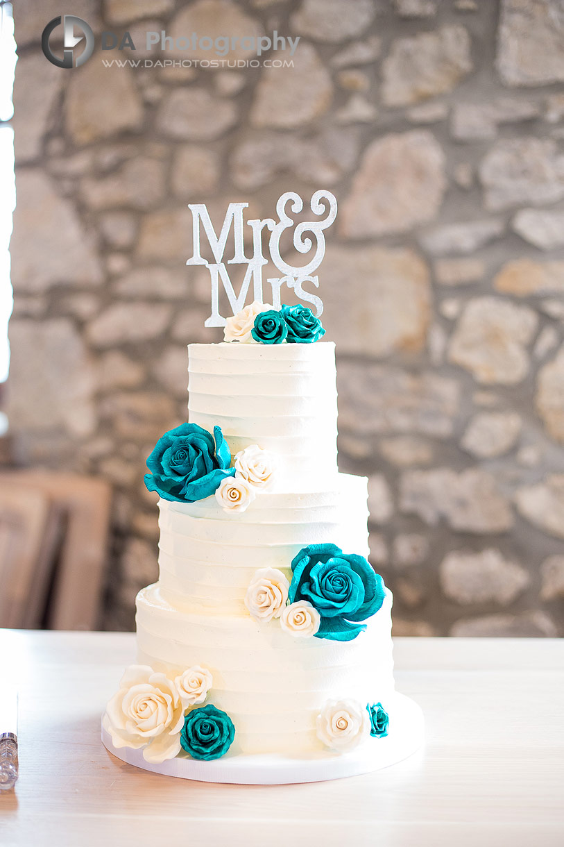 Wedding Cake photo on a Wedding Receptions at Cambridge Mill