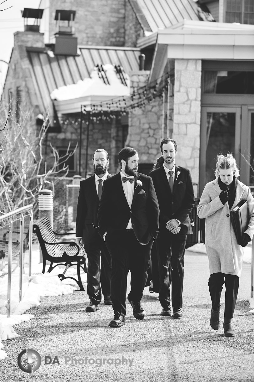 Wedding Ceremony at Cambridge Mill in Cambridge