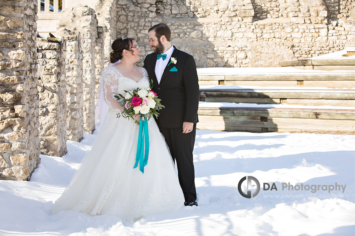 Bride and Groom in Cambridge