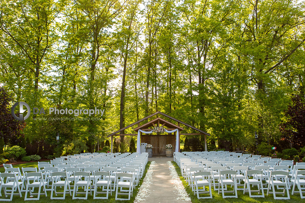 Outdoor Wedding at Club Roma