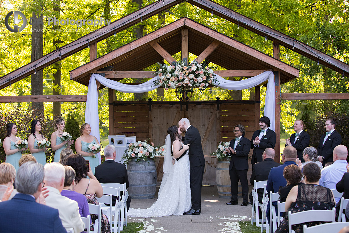 Wedding Ceremony at Club Roma in St. Catharines