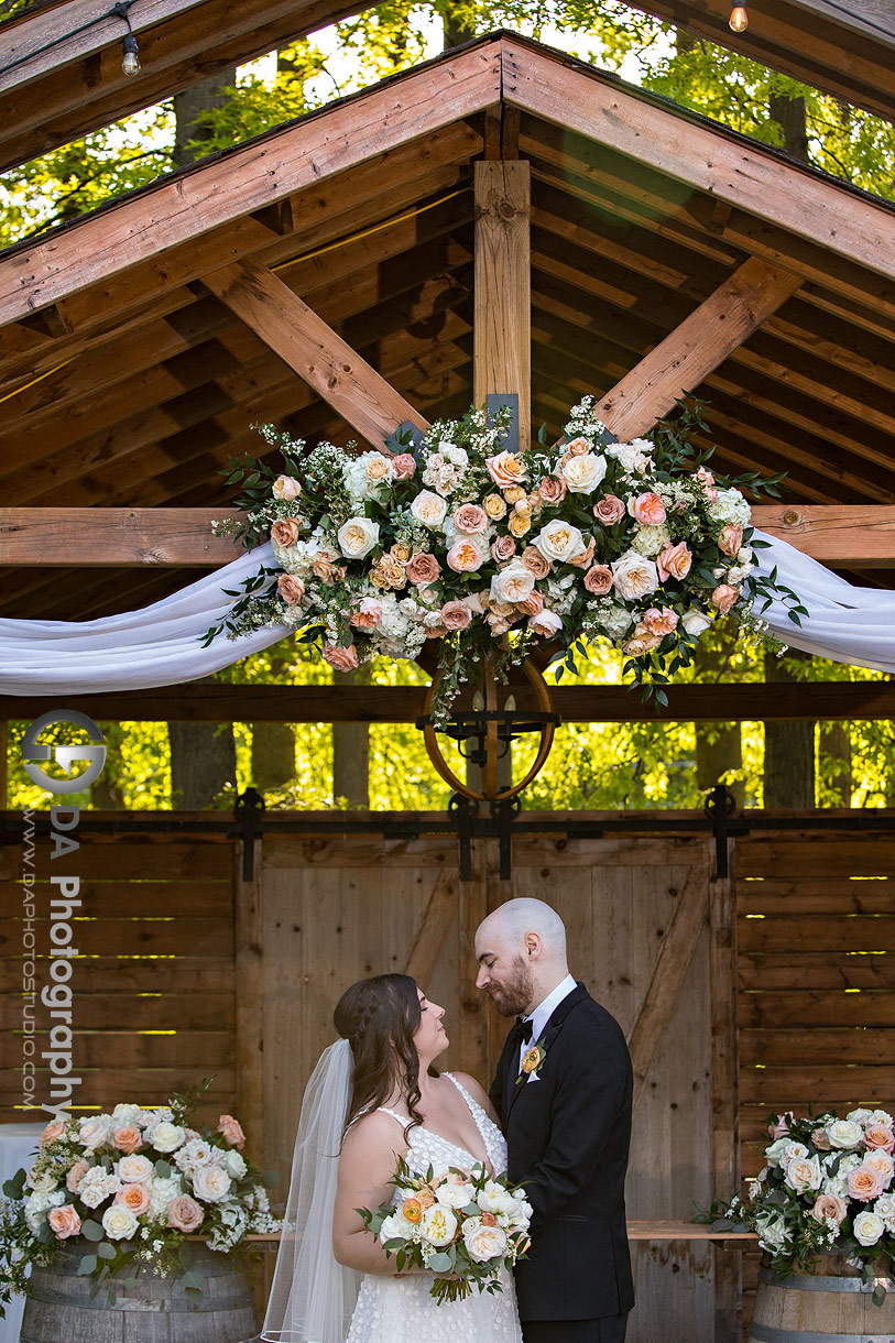 Bride and Groom at Club Roma