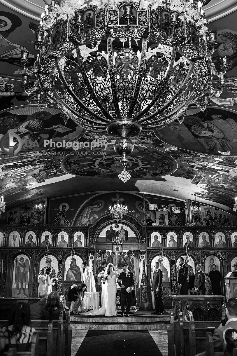 St. Clement of Ohrid Macedonian Orthodox Cathedral wedding ceremony in Toronto