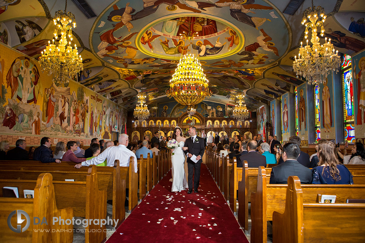 Wedding Photographs of a church ceremony in Toronto