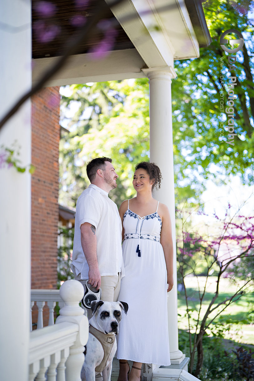 Engagement photography at Balls Falls