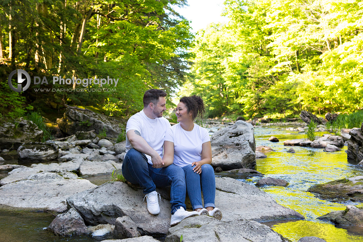 Balls Falls Engagement Photo