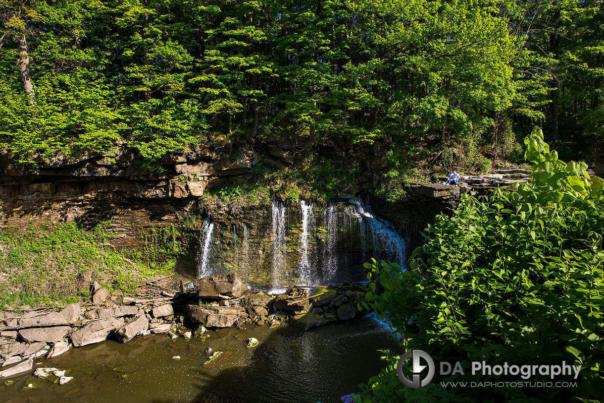 Best engagement photographer at Balls Falls